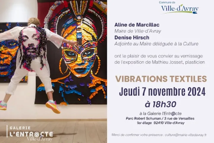 “Vibrations textiles“ solo show